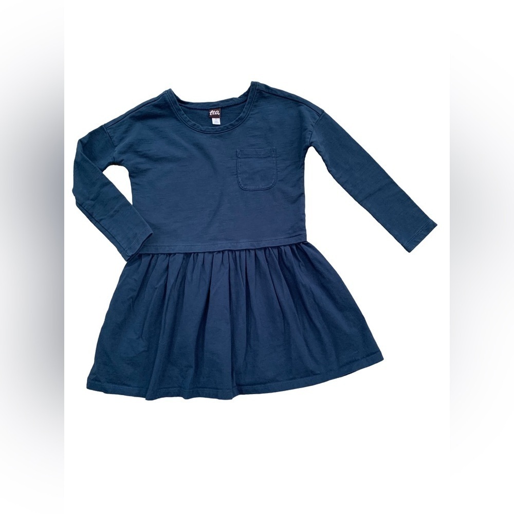 Tea Collection Size 6 Navy Pocket Play Dress